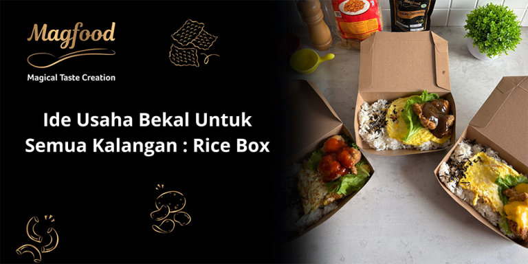 Ide Rice Box Ide Usaha Bekal Untuk Semua Kalangan : Rice Box - Magfood